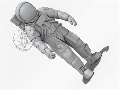 Apollo 13 Astronaut 3d Model