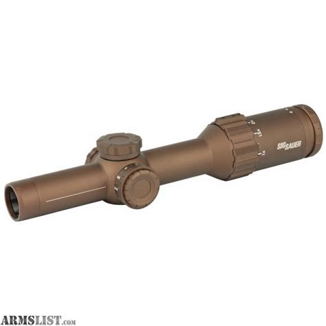 Armslist For Sale Sig Sauer Tango6t Rifle Scope 1 6x24mm 30mm Main