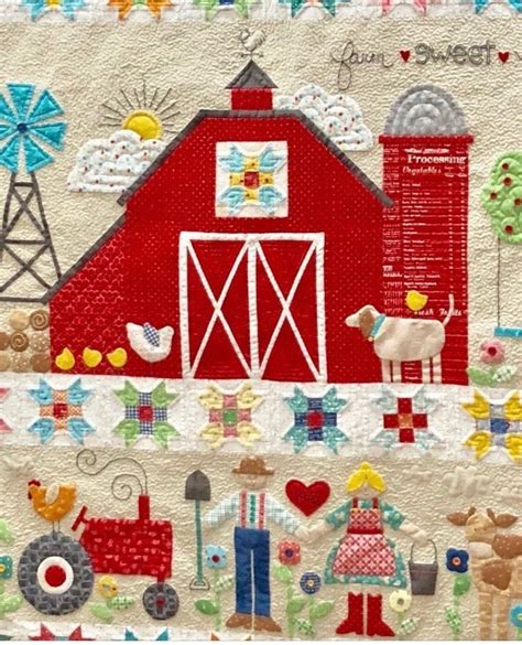 Pin By Pat Godkin On Sewing Room Barn Quilt Patterns Farm Quilt