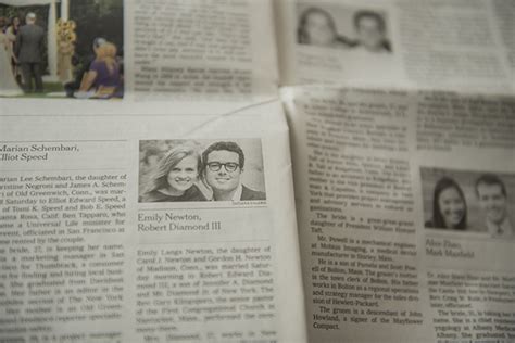 How To Submit A Wedding Announcement To The New York Times Best New