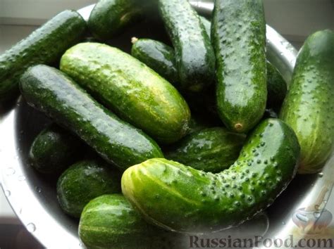 Рецепт: Салат из огурцов «Аппетитная закусочка» на RussianFood.com