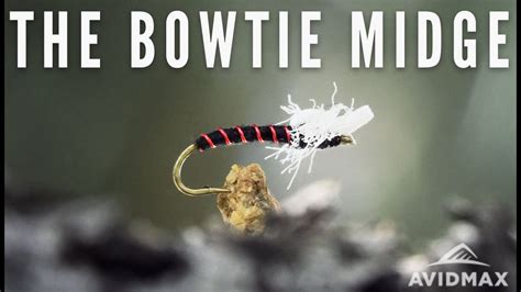 How To Tie The Bowtie Midge Avidmax Fly Tying Tuesday Tutorials Youtube