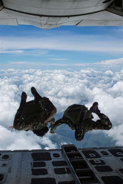 Philippine Army Special Forces Freefall Jumpers With Nara And Dvids