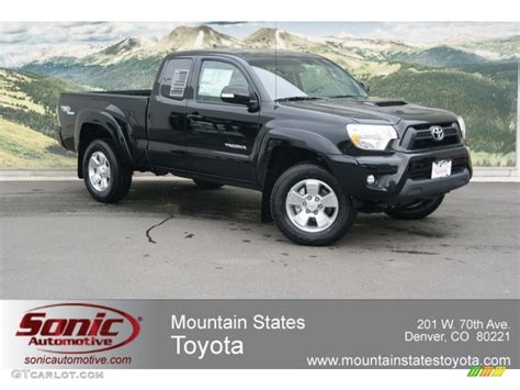 2012 Black Toyota Tacoma V6 Trd Sport Access Cab 4x4 67961390 Photo 3