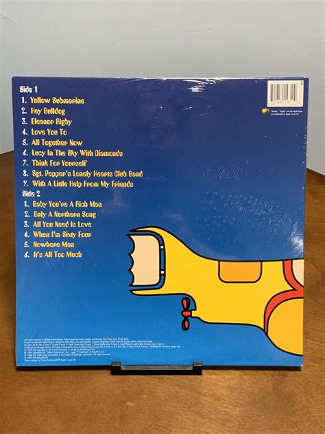 The Beatles Yellow Submarine Songtrack Lp New Still Sealed Ebay