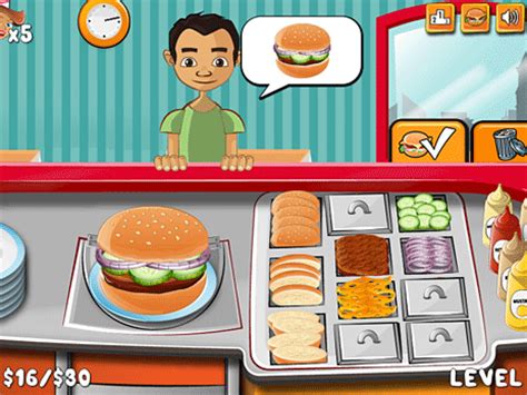 Burger Time | Play Now Online for Free - Y8.com