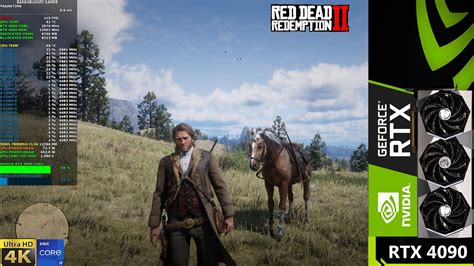 Red Dead Redemption 2 Ultra Settings Dlss 4k Rtx 4090 I9 13900k