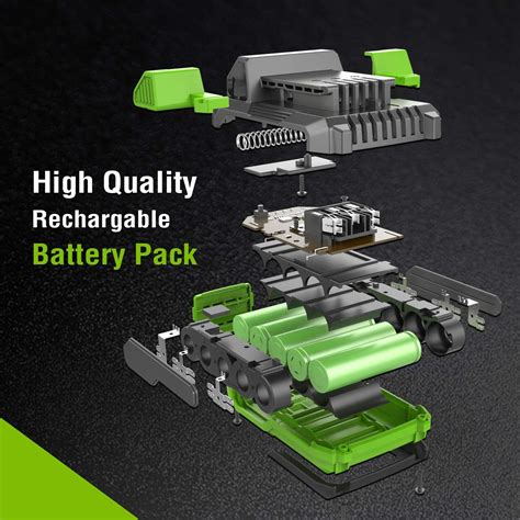 Workpro V Ah Lithium Ion Battery Pack Workpro V Ah Lithium