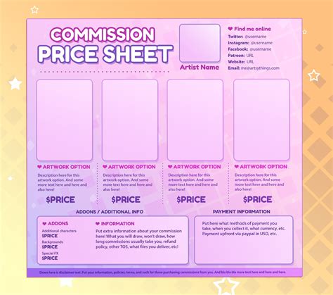 Art Commission Template Prntbl Concejomunicipaldechinu Gov Co