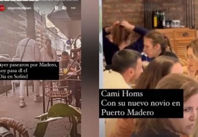 Quién es el nuevo novio de Camila Homs De La Bahia