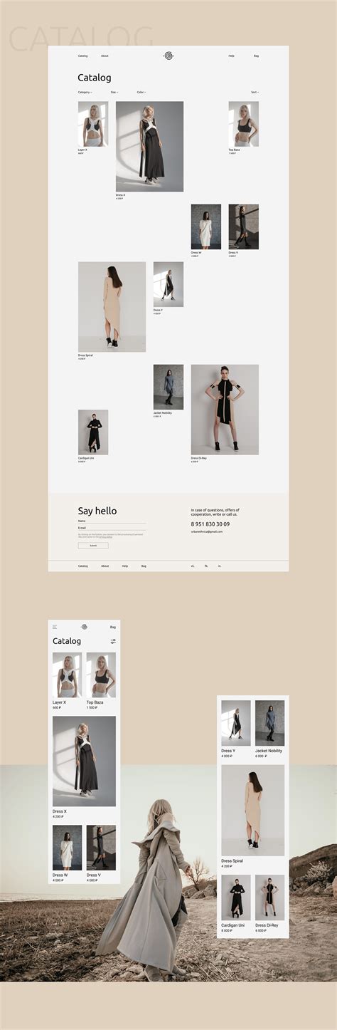 Urban Ethnica | E-Commerce on Behance