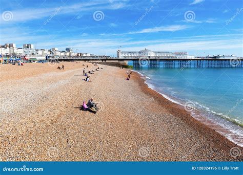 Brighton Beach, England, UK Editorial Photo - Image of blue, summer ...