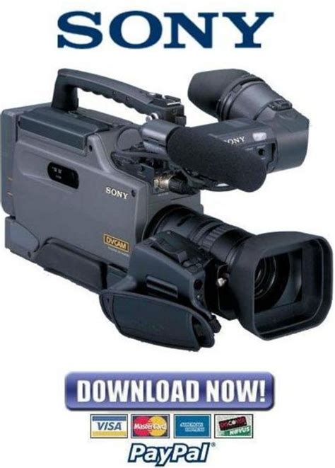 Sony DSR-250 + 250P Service Manual & Repair Guide - Tradebit