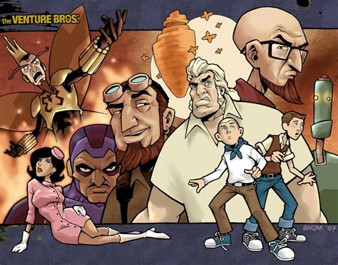 The Venture Bros By Dr Barzak On Deviantart Concept Art Characters