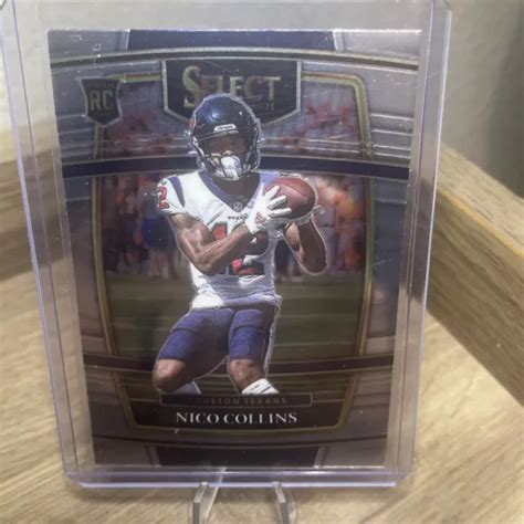 Carte Recrue Nico Collins Panini Select Concourse Rc Houston