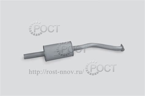 Купить Резонатор УАЗ Патриот с дизельным двигателем 3160-40-1202008-200 ...