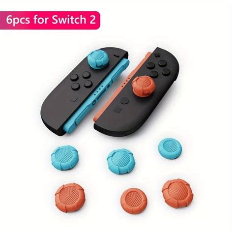 P S Polegar Vara Tampas De Aperto Para Nintendo Switch Joycon Caso Ns Controlador Anal Gico