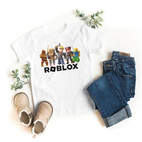 Roblox T-shirt for Kids Roblox Birthday Gift for Kids Gaming T-shirt ...