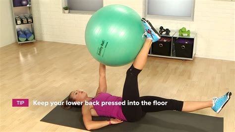 Stability Ball Workout For Your Abs Strength Training Fit How To