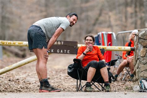 Jasmin Paris With Jared Campbell 2024 Barkley Marathons Winner IRunFar