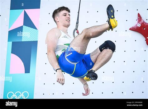 Zurloni Matteo Of Italy During The Sport Climbing Men S Speed