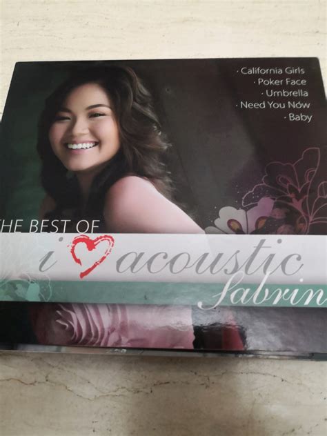 The Best Of Of I Love Acoustic Sabrina 2 CD Hobbies Toys Music