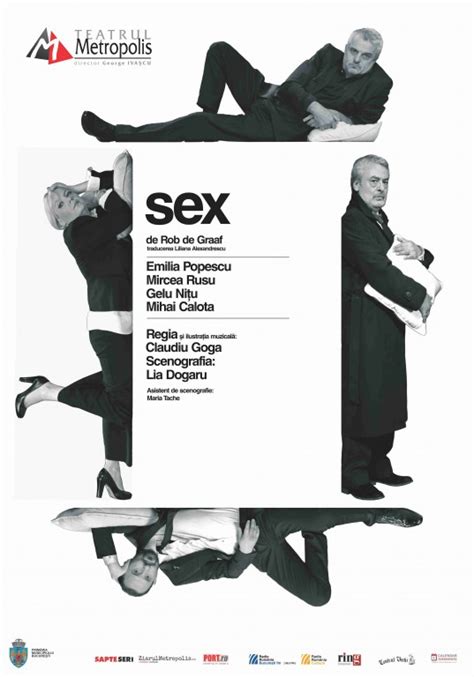 Teatrul Metropolis Deschide Stagiunea 2013 2014 Cu Premiera Spectacolului SEX Ziarul