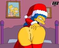 Post 2507343 Bart Simpson Christmas GKG Lisa Simpson Marge Simpson The