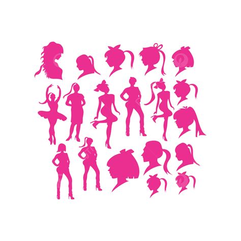 Barbie Silhouette Vector