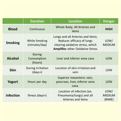 6 Types Of Oxidative Stress Impact Your Health In 2021 Glixin