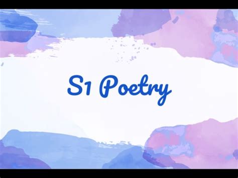 Imagery In Poetry | Teaching Resources