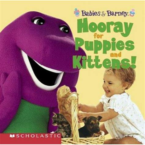 Barney Babies And Barney Hooray For Puppies And Kittens Board Book