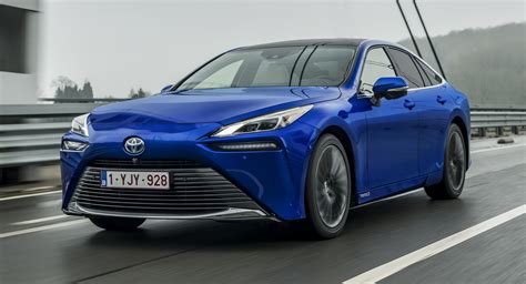 See The European Toyota Mirai Rwd Fuel Cell Car In Over Photos