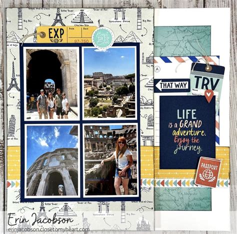 Pin By Sandy Trageser On Travel Scrapbooking In Travel Journal