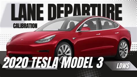 Tesla Model Adas Calibration Lane Departure Warning System