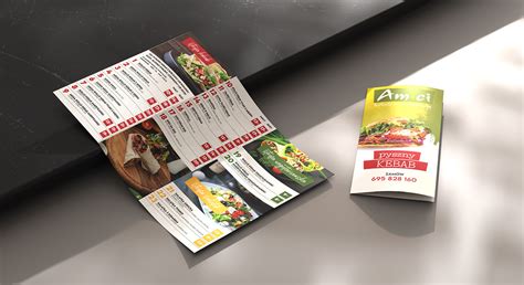 3-Fold Brochure Mockup Format DL 99x210mm on Behance