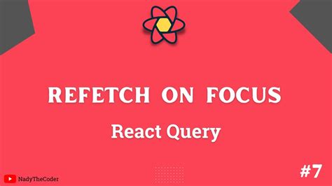 Refetch On Window Focus Refetchonwindowfocus In React Query React