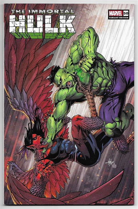 Immortal Hulk 50 Crees Lee Variant Giant Sized Final Issue Marvel