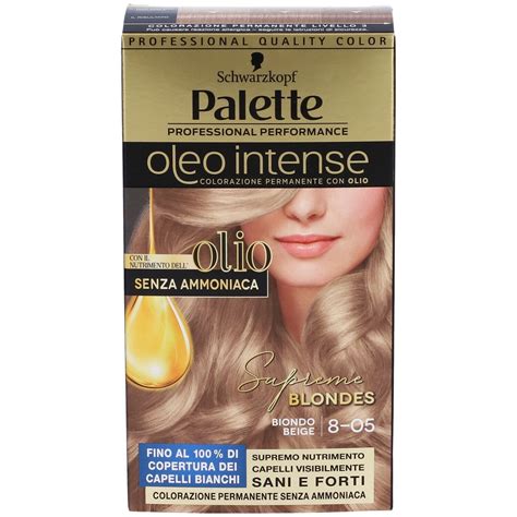 Schwarzkopf Palette Oleo Intense Tinta Biondo Beige G Redcare