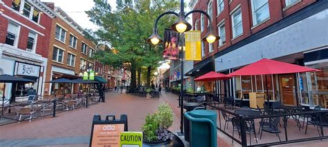 Charlottesville's historic downtown mall