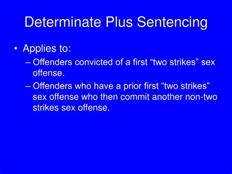 PPT The Basics Of Sex Offender Sentencing In Washington PowerPoint Presentation ID