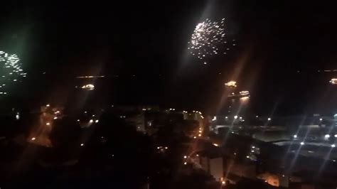 Gibraltar Fireworks 2020 New Years Eve Celebrations Ships Horns Happy