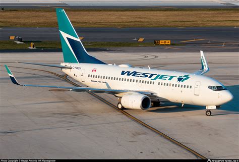 C Fwcn Westjet Boeing Ct Wl Photo By Hector A Rivera Valentin Hr