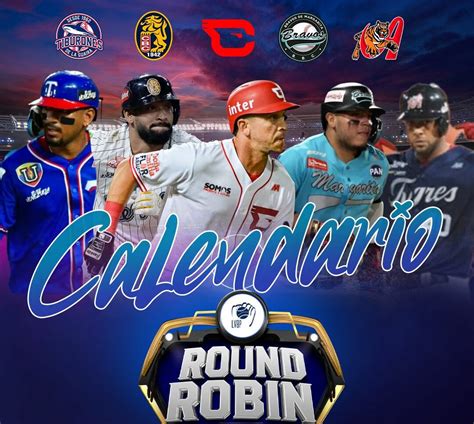 Conoce Aqu El Calendario Del Round Robin De La Lvbp Ndv