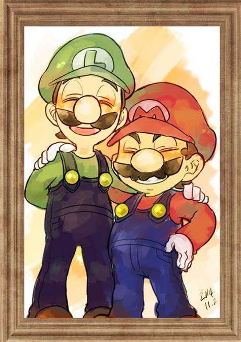 Mario And Luigi Painting Games - Element