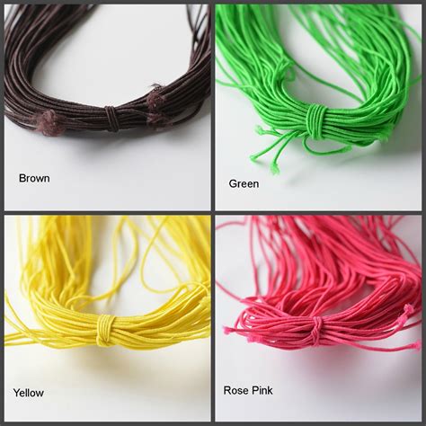 1mm Round Elastic Cord String Thread Stretchy Bungee Rope Etsy