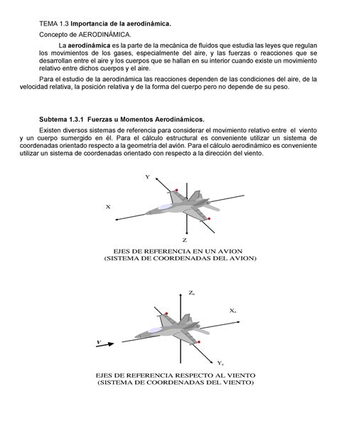 AER TEMA 1 3 Apuntes De Tamayo Para Aerodinamica En El Semestre 22 1