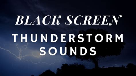 Thunderstorm Sounds For Sleeping Rain On A Tin Roof Black Screen