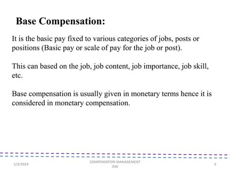 Compensation Mgt Of Huma Resource Managementpptx