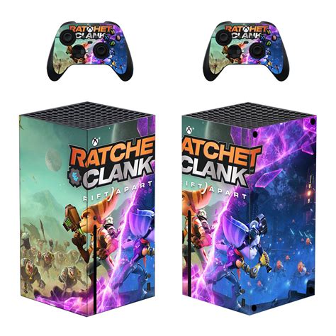 Ratchet And Clank Skin Sticker Decal For Xbox Series X Consoleskins Co